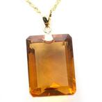 Zonder Minimumprijs - Ketting met hanger - 18 karaat Geel, Sieraden, Tassen en Uiterlijk, Antieke sieraden