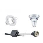Voordeelset: LED Spot Set - GU10 Fitting - Inbouw Rond - Mat, Huis en Inrichting, Metaal of Aluminium, Nieuw, Ophalen of Verzenden