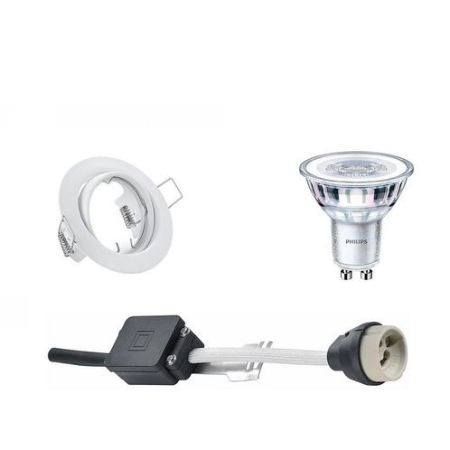 Voordeelset: LED Spot Set - GU10 Fitting - Inbouw Rond - Mat, Huis en Inrichting, Lampen | Spots, Plafondspot of Wandspot, Nieuw