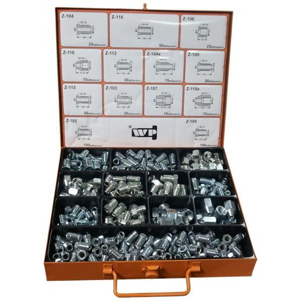 Assortiment remleiding nippels 340 delig (Assortimenten), Auto diversen, Autogereedschap, Nieuw, Verzenden