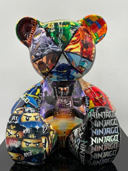 Naor - Teddy pop art Ninjago., Antiek en Kunst, Kunst | Designobjecten