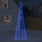 vidaXL LED-kerstboom met spikes 570 LEDs 300 cm blauw, Diversen, Kerst, Verzenden, Nieuw
