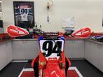 Cycra Cyclone Open handkappen Wit / Rood ( met bevestiging s, Verzenden, Nieuw