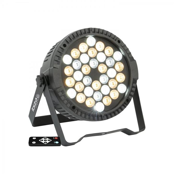 Ibiza Light Thinpar 36x1 White Extra Platte Witte Led Par, Muziek en Instrumenten, Licht en Laser, Overige typen, Nieuw, Verzenden