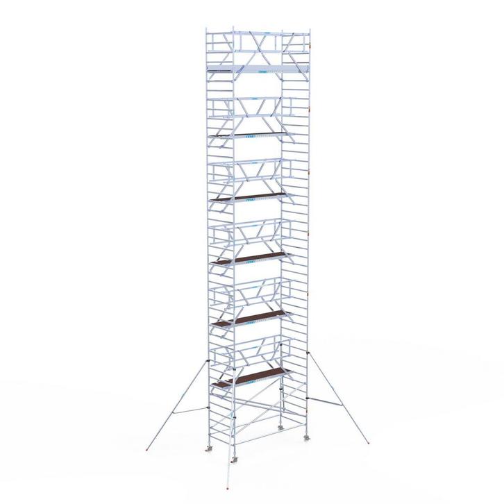 Rolsteiger Professional 135x305 14,2m werkhoogte vrijstaand, Doe-het-zelf en Verbouw, Steigers, Rolsteiger of Kamersteiger, Nieuw