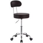 Verstelbare Bureaustoel met Rugleuning en Wielen, Verzenden, Nieuw