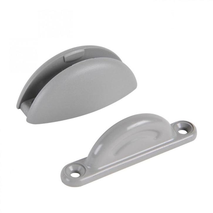 Deurvanger Plopp 2-delig Grijs, Caravans en Kamperen, Camper-accessoires, Ophalen of Verzenden