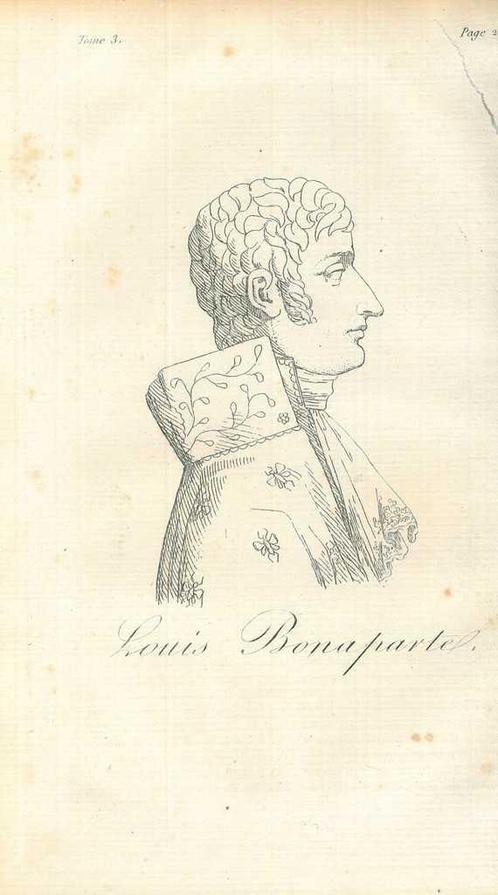 Portrait of Louis Bonaparte, Antiek en Kunst, Kunst | Etsen en Gravures
