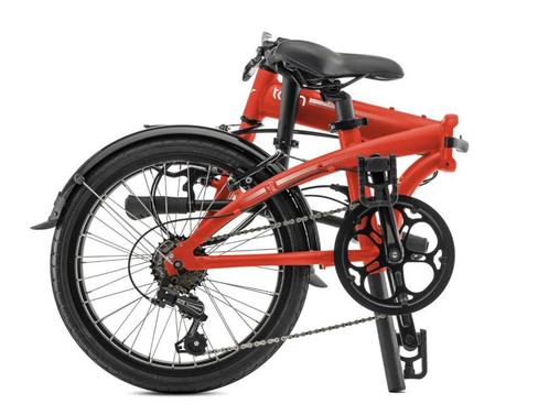Tern Link B7- 7 speed vouwfiets - kleur rood, Fietsen en Brommers, Fietsen | Vouwfietsen, Versnellingen, Totaal opvouwbaar, 20 inch of meer