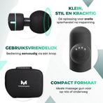 2dekans | Massagerr® Mini Massage Gun PRO - Relax en, Sport en Fitness, Massageproducten, Ophalen of Verzenden, Zo goed als nieuw