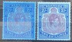 Bermuda 1938 - KGVI 2/ 2 Voorbeelden Niet gecontroleerd SG, Gestempeld