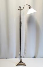 Vloerlamp om te lezen - In hoogte verstelbaar - Messing, Antiek en Kunst