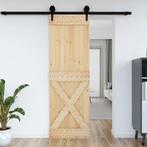 vidaXL Deur NARVIK 70x210 cm massief grenenhout, Verzenden, Nieuw