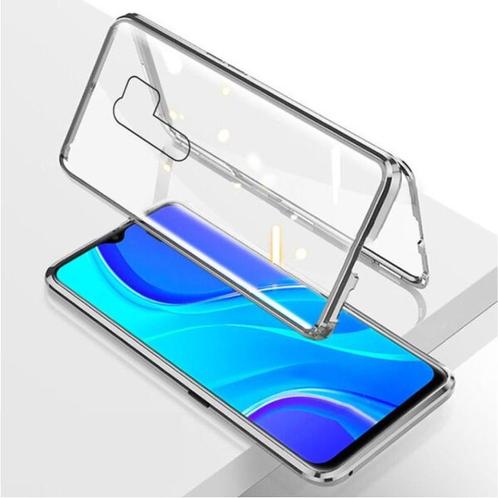 Xiaomi Mi A2 Magnetisch 360° Hoesje met Tempered Glass -, Telecommunicatie, Mobiele telefoons | Hoesjes en Frontjes | Overige merken