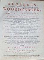 M. Noël Chomel; J. A. de Chalmot - Algemeen huishoudelijk,