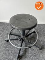 Zadelkruk - Zwart - In hoogte verstelbaar, Zakelijke goederen, Werkplek, Ophalen of Verzenden, Gebruikt, Bureau