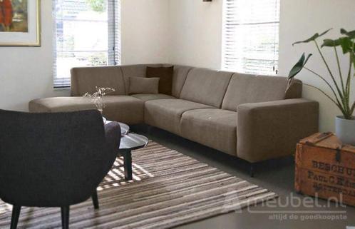 Hoekbank Maarssen - hoekbanken - Taupe, Huis en Inrichting, Banken | Sofa's en Chaises Longues, Nieuw, Stof