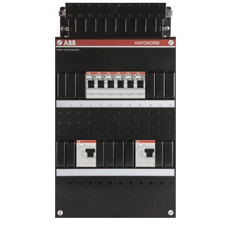 ABB uitbreidingsgroepenkast 1 fase 2 aardlekschakelaars 6, Doe-het-zelf en Verbouw, Elektra en Kabels, Ophalen of Verzenden