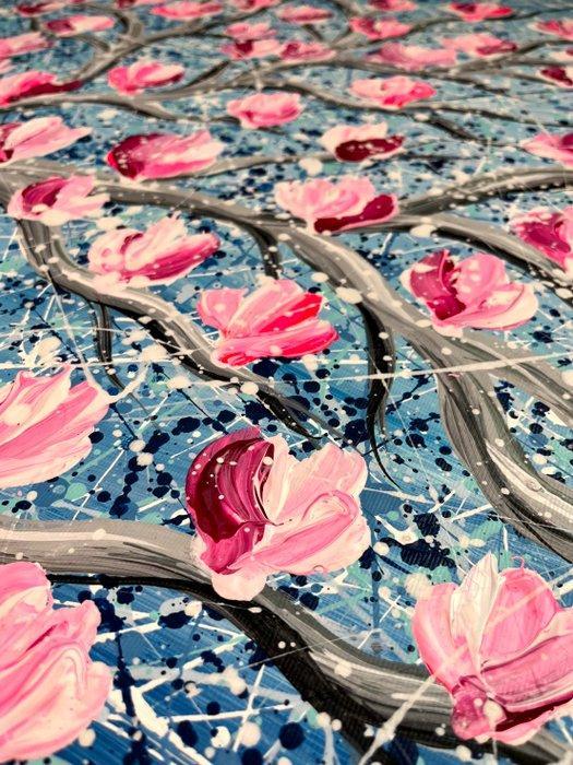 Maria Gubicekova (Maia) - Magnolia - XL, Antiek en Kunst, Kunst | Schilderijen | Modern