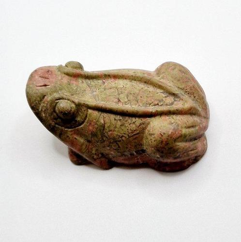 Oud-Indochinese Natuurlijke gestreepte jaspis Archaïsche, Antiek en Kunst, Antiek | Overige Antiek