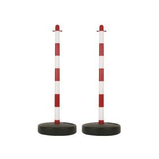 Paal voor signalisatieketting | Perel | 2 stuks, Doe-het-zelf en Verbouw, IJzerwaren en Bevestigingsmiddelen, Nieuw, Verzenden