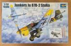 Trumpeter 03214 Ju 87B-2 Stuka 1:32 + Quinta 3D decals, Hobby en Vrije tijd, Modelbouw | Vliegtuigen en Helikopters, Verzenden