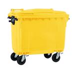Afvalcontainer 660 liter geel, Nieuw, Ophalen of Verzenden