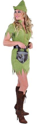 Robin Hood meisje kostuum elite groen, Kleding | Dames, Ophalen of Verzenden, Nieuw