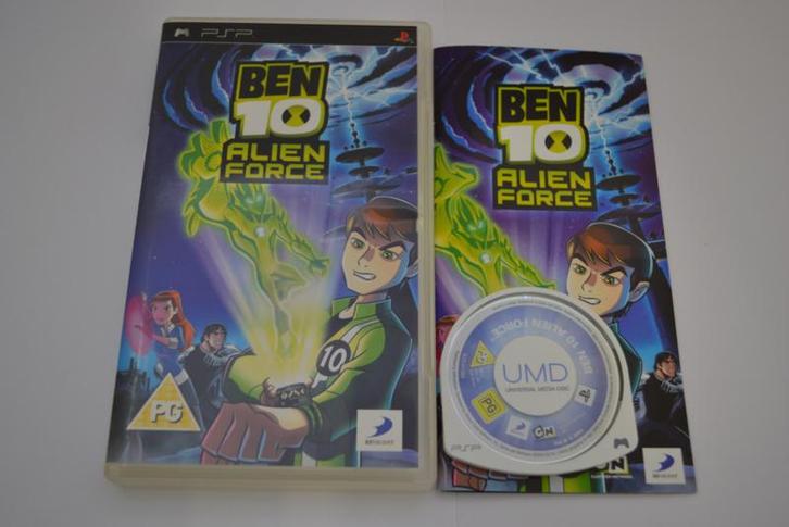 Ben 10 - Alien Force (PSP PAL), Spelcomputers en Games, Games | Sony PlayStation Portable, Zo goed als nieuw, Verzenden