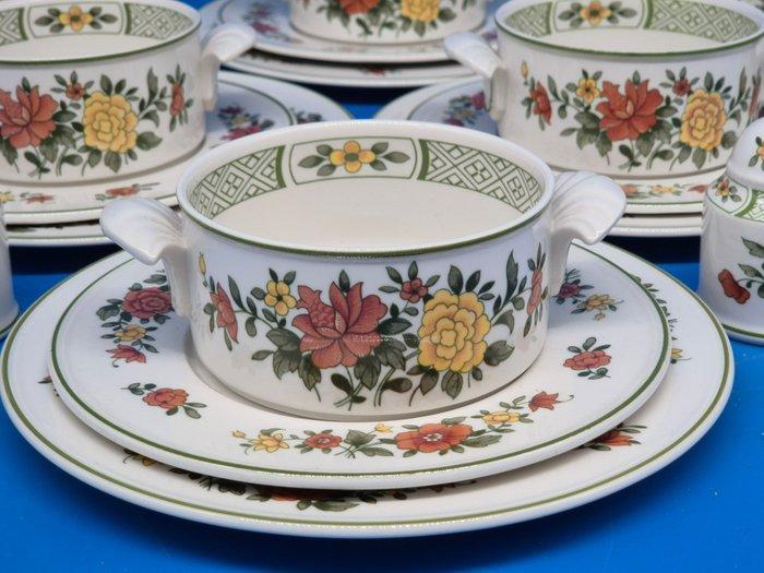 Eetservies - Villeroy & Boch – Suppenservice „Summerday“ –, Antiek en Kunst, Antiek | Meubels | Tafels