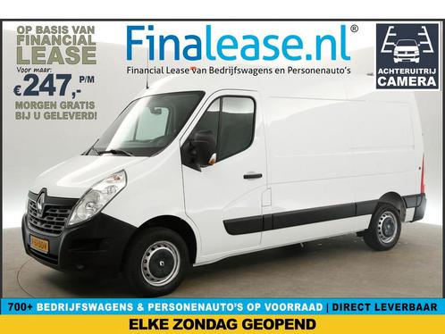 Renault Master T33 2.3 dCi L2H2 146PK Airco Cam PDC €247pm, Auto's, Bestelauto's, Lease, Handgeschakeld, Diesel, Renault, Wit