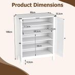 2dekans | coast Schoenenkast met Deuren - 6-traps -, Ophalen of Verzenden, Zo goed als nieuw