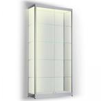 Led vitrinekast 200x80x50, Nieuw