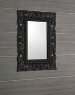 Samblung spiegel met houten lijst 60x80 zwart, Huis en Inrichting, Nieuw, Ophalen of Verzenden