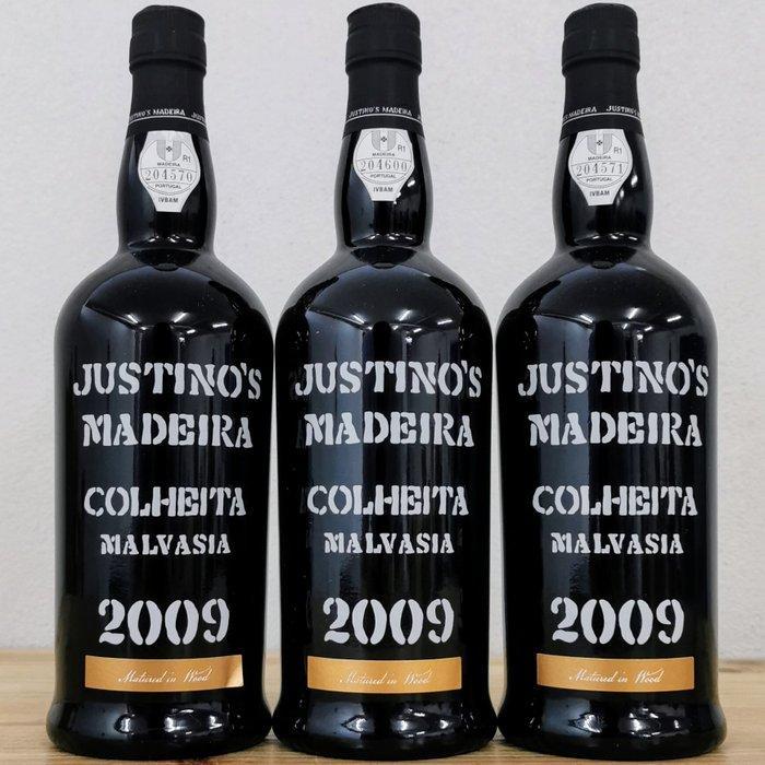2009 Justinos Madeira, Colheita Malvasia - Madeira - 3, Verzamelen, Wijnen