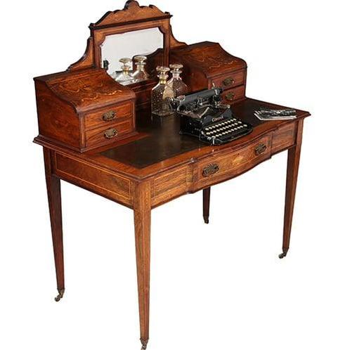 Antieke bureau zeer elegant palissander damesbureau rijk ing, Antiek en Kunst, Antiek | Kantoor en Zakelijk, Ophalen of Verzenden