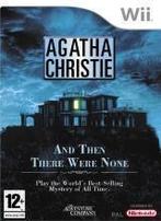 Agatha Christie And Then There Were None Wii Morgen in huis!, Ophalen of Verzenden, 1 speler, Zo goed als nieuw