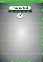 Zin in Taal versie 2 Antwoordenboek A1 groep 4, Verzenden, Nieuw