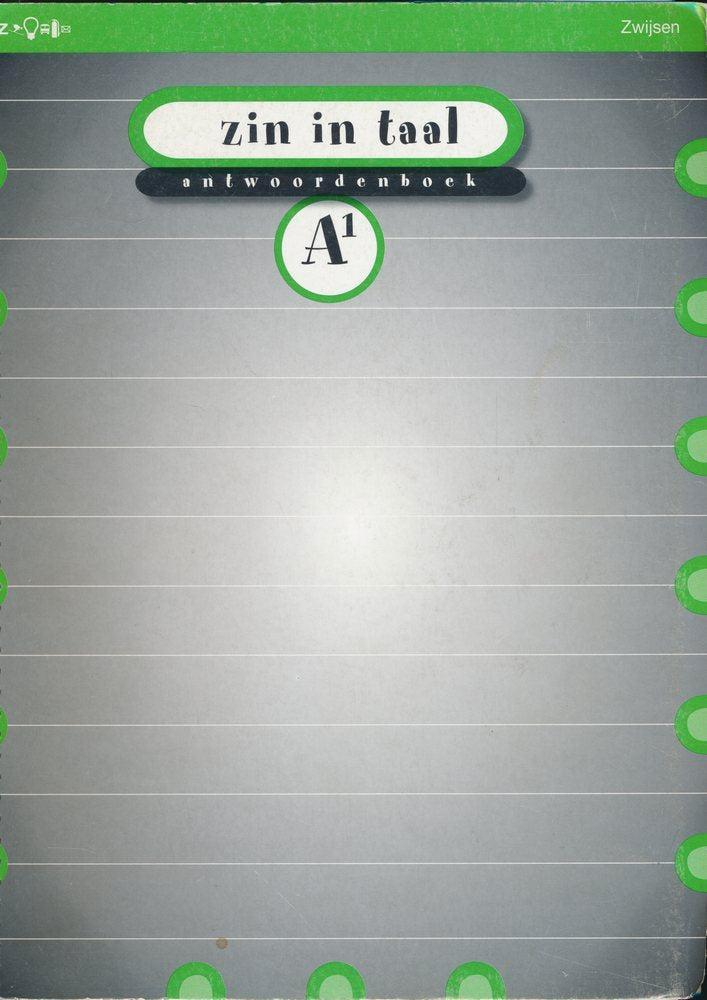 Zin in Taal versie 2 Antwoordenboek A1 groep 4, Boeken, Schoolboeken, Nieuw, Verzenden