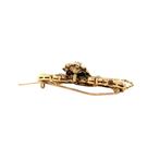 Rosegouden broche met parel en opaal 14 krt, Sieraden, Tassen en Uiterlijk, Broches, Ophalen of Verzenden, Nieuw