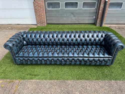 CHESTERFIELD  SPRINGVALE ROSSENDALE 4 zit design leren bank, Huis en Inrichting, Banken | Bankstellen, Rechte bank, Zo goed als nieuw