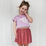 Jurkje glitter (lilac), Kinderen en Baby's, Kinderkleding | Maat 98, Nieuw, Meisje, Like Flo, Jurk of Rok