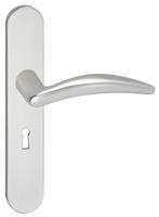 Deurklink Windsor op schild Ovaal SL56 Verdekt aluminium, Doe-het-zelf en Verbouw, Verzenden, Nieuw