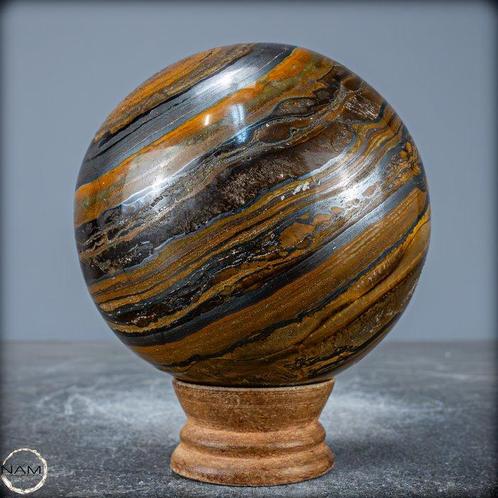 Natuurlijke hoge kwaliteit tijgeroog Gebied- 1290.93 g, Verzamelen, Mineralen en Fossielen