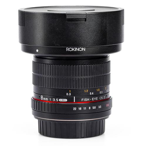 Rokinon 8mm f/3.5 UMC fisheye CSII Canon EF-S met garantie