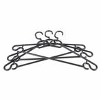 Benson Stijlvolle zwarte kledinghangers - set van 3 - ele..., Huis en Inrichting, Woonaccessoires | Kapstokken, Ophalen of Verzenden