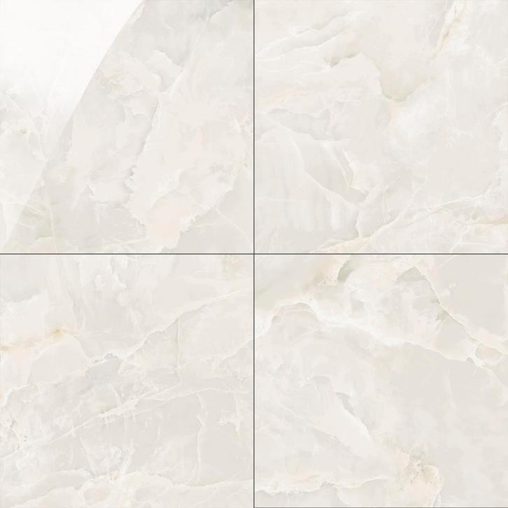 Vloertegel / wandtegel garner ivoor gepolijst 60x60, Doe-het-zelf en Verbouw, Tegels, Vloertegels, Nieuw, 10 m² of meer, Keramiek