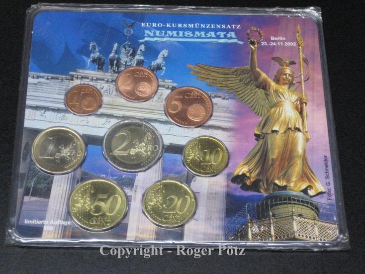 Brd 3,88 Euro 2002 Kms Numismata 2002 A Staatliche Munt B..., Postzegels en Munten, Munten | Europa | Euromunten, Verzenden