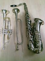 Various brands - saksofon tenorowy Weltklang Solist, trbka, Nieuw