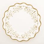 Bruiloft schaaltjes goud 24 cm - Schalen &amp; schaaltjes, Ophalen of Verzenden, Nieuw